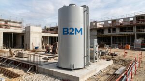 Livraison de béton en silo à Berre-l'Étang