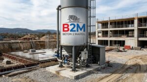 Livraison de béton en silo à Bouc-Bel-Air